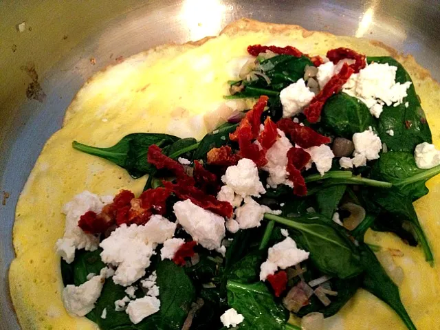 goat cheese omlette|Mariel Carneyさん