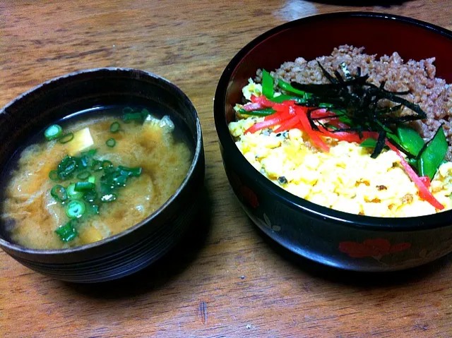 鶏そぼろ丼|えなちんさん