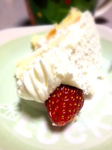 #夜おやつ ケーーーーキ！(いただきもんのさらにいただきもんだけども)|ms903さん