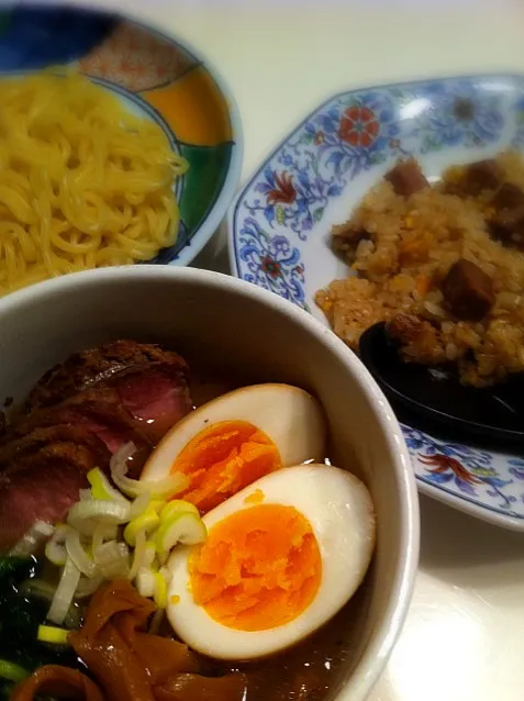 つけ麺と半チャーハン|maiさん