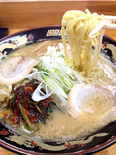 Snapdishの料理写真:とんにらラーメン|Masato Onukiさん