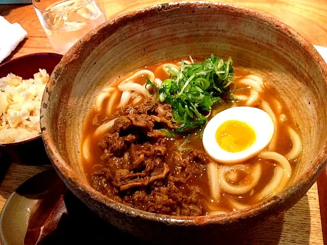 牛煮込みカレーうどん|chan mitsuさん