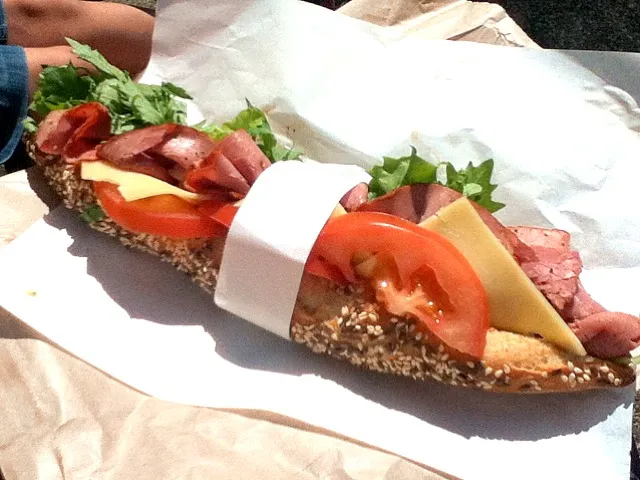 pastrami sand @Fridge for lunch yesterday|Masashi Oikeさん