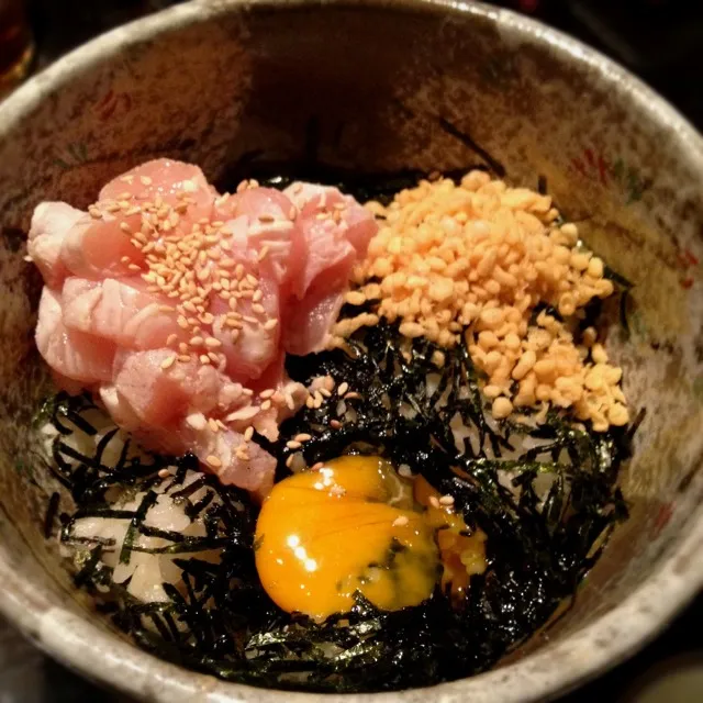 鶏ささみの生親子丼|Koichi Shibataさん