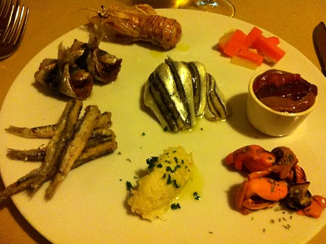 Antipasto mista,Trattoria Da Francesco|s_bosatsuさん