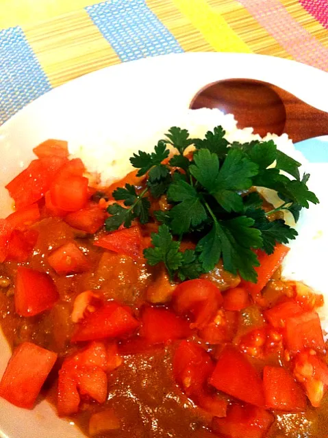 tomato coconut curry|tayukoさん