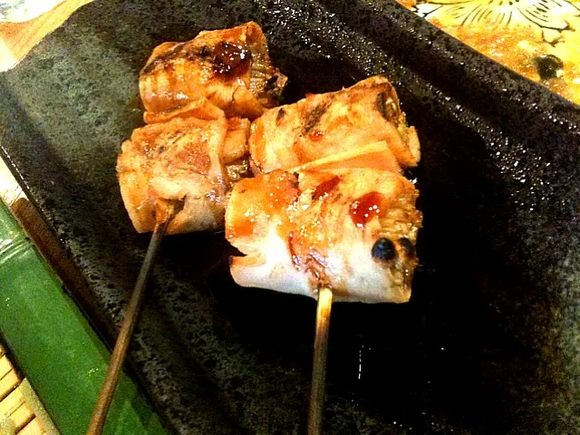 Bbq Enoki Mushroom wrapped with Ham|Shiroi Yukiさん