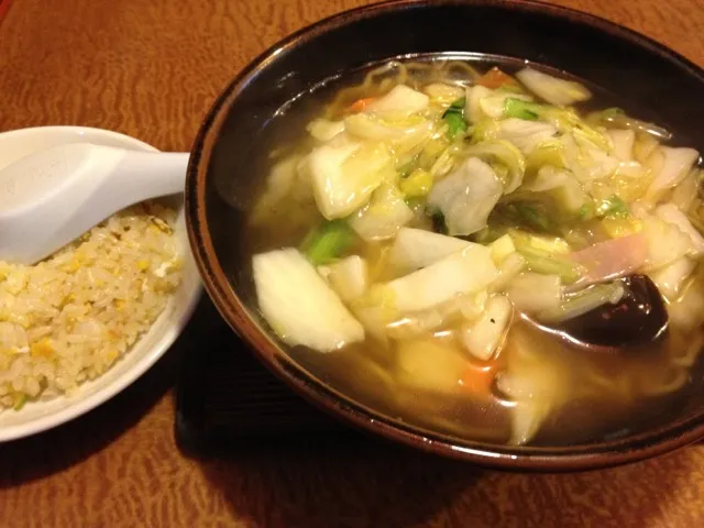 広東麺 ミニチャーハン|shinoktzwさん