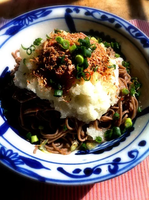 Snapdishの料理写真:今日は乾麺茹でて、おろし蕎麦！|Yoshinobu Nakagawaさん