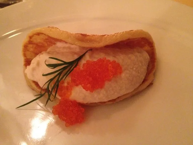 Potato Blini with Smoked Whitefish|Chris Shannonさん