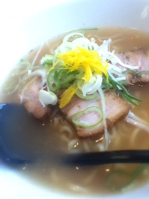 敦賀、らーめん世界のゆず塩ラーメン|h37さん