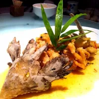 Lemongrass and Kumquat "squirrel" fish|Dave Cheeさん