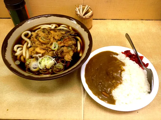 ミニカレーセット 秋葉原のちょっと小汚いお店|jikoさん