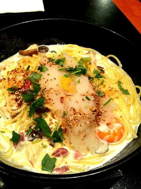 聖護院蕪のスープパスタ|eriさん