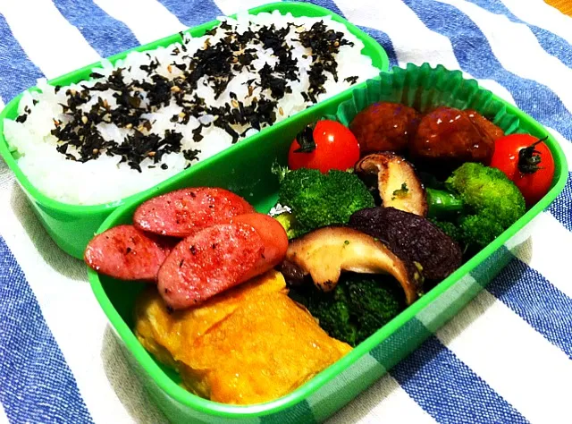 昨日の弁当 肉団子|tacaccoさん