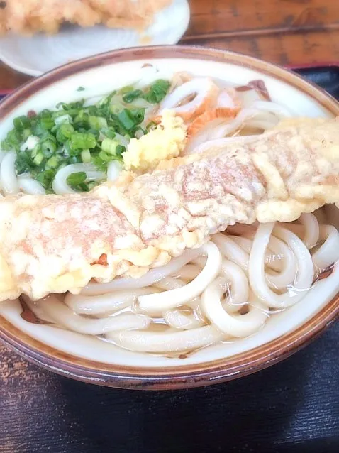 かけうどん＋ちくわ天|ichikawaさん