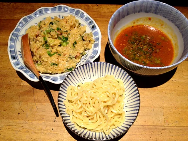 チャーハンとつけ麺|前田 タカシさん