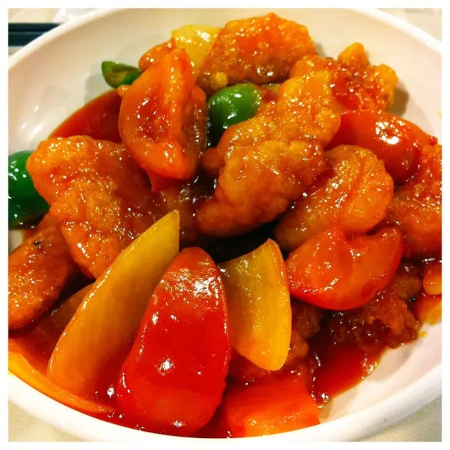 sweet and sour fish fillet|quietleaさん