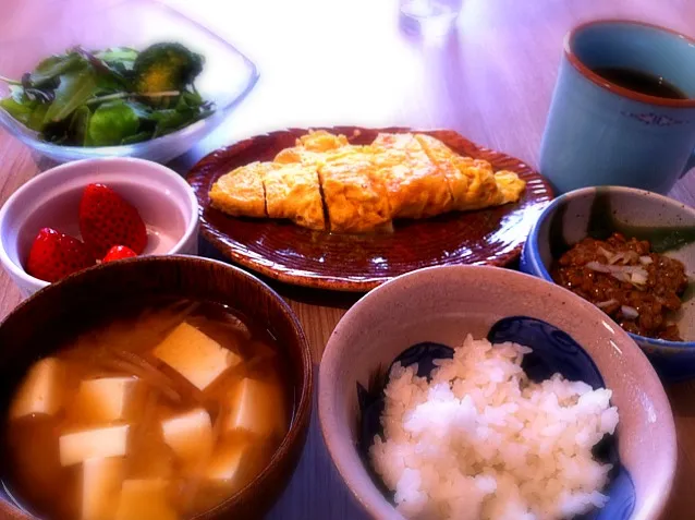 Snapdishの料理写真:和食朝ごはん|きむらゆりかさん