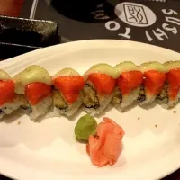 sushi volcano roll|Patricia Huettelさん