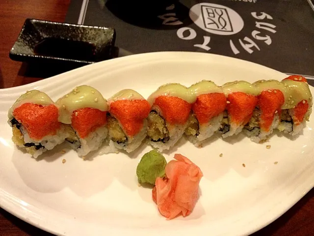 sushi volcano roll|Patricia Huettelさん