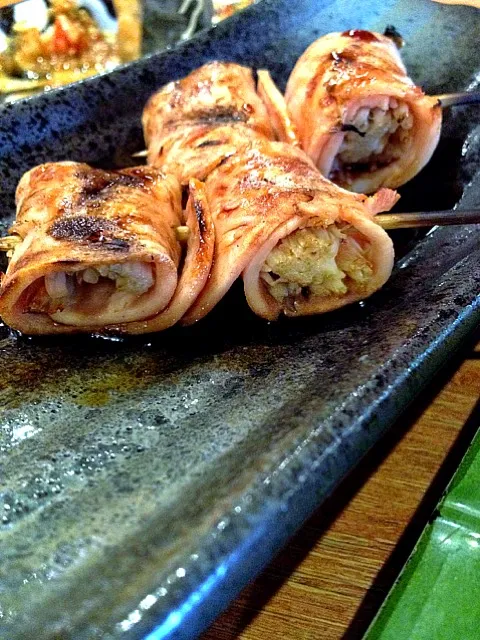 Snapdishの料理写真:エノキタケ燒 BBQ Enoki🍢|(=^x^=)さん