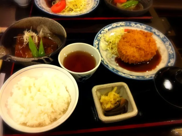 鯖味噌とコロッケ定食！！|CHIEさん