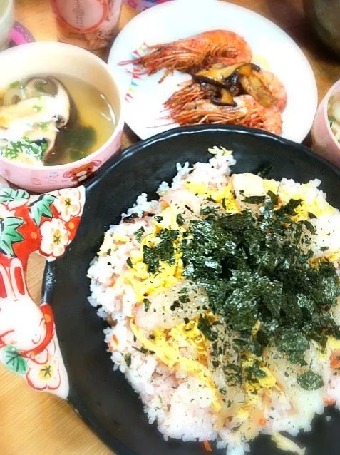 ひな祭り エビ祭り|karuさん