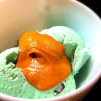 Mint Chocolate Chip ice cream with peanut butter|Ed Kurylukさん