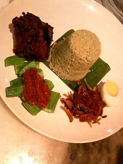 Nasi Lemak (Curry Rice)|Shiroi Yukiさん