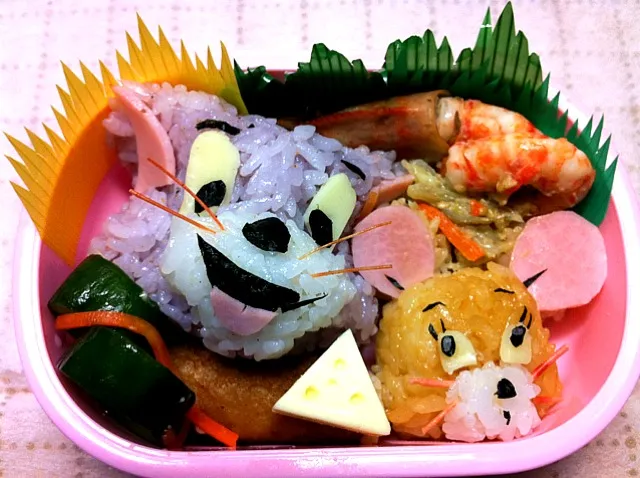 Tom & Jerry 弁当！！（＾∇＾）|Shengさん