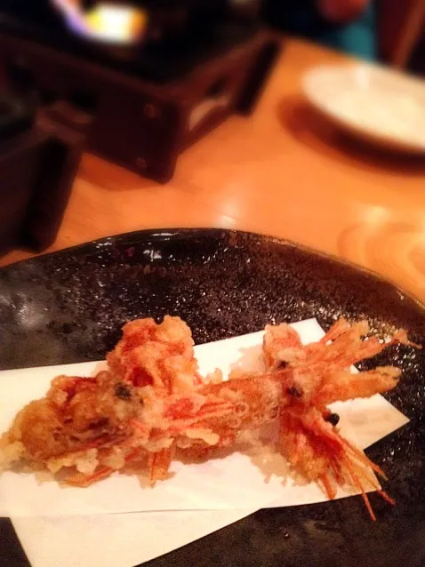 Snapdishの料理写真:sweet ebi head tempura|willzさん