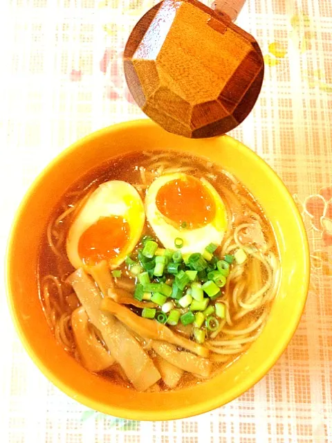 煮卵入り広島ラーメン♡|きみりんさん