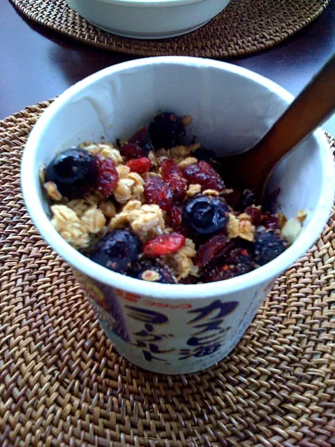 granola and greek yogurt|Kirsten Adachiさん