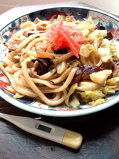 Snapdishの料理写真:病人の焼うどん|うしこの美味しいレストランさん