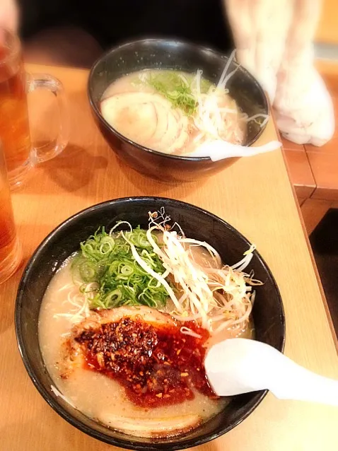 Snapdishの料理写真:博多ラーメン|Rinaさん