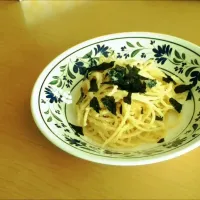 Snapdishの料理写真:明太パスタ|千紗さん