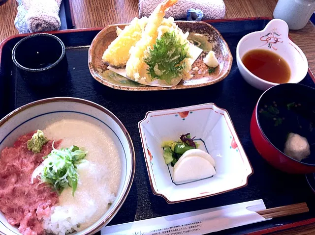 ねぎとろ丼セット|こななちゃんさん