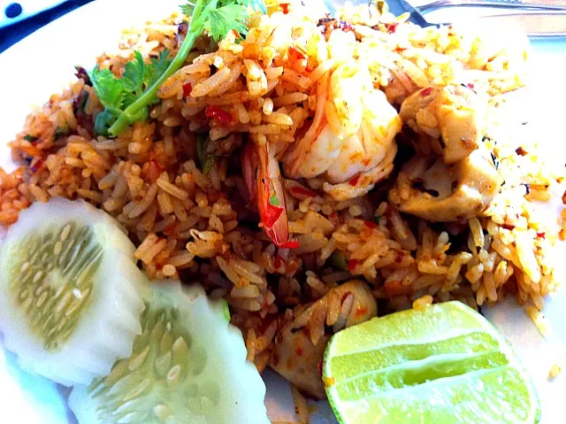 Tomyum fried rice|Issara. 🍴さん