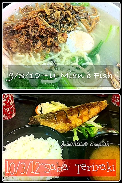 it'll b closing 4 good 2moro,so these were è last meal here. Am sooo gonna miss è u-mian :((|Julia Aliさん