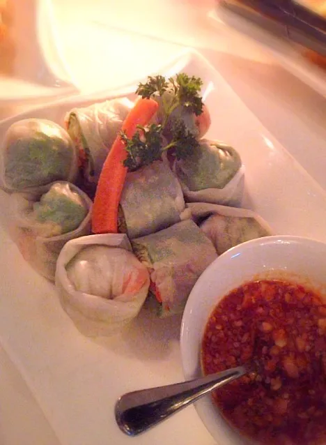 Vegetarian fresh rice paper rolls|seikoさん