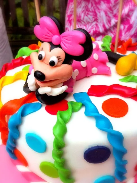 minnie mouse cake|Tinky 🍒さん