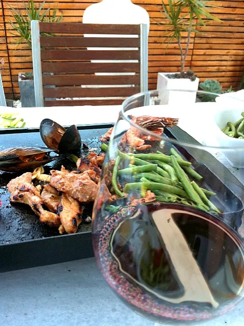 Snapdishの料理写真:Seafood BBQ|noriko takiyama のりねぇですさん