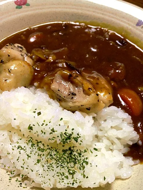 残りおでんのチキンカレー|のしさん