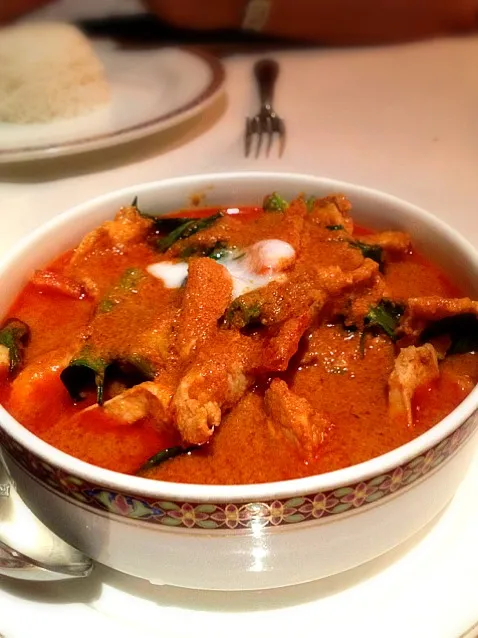 Red curry chiken|Yoku kuu kyaku daさん