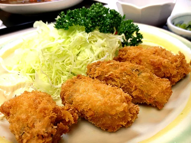 カキフライ定食|あーちゃんさん