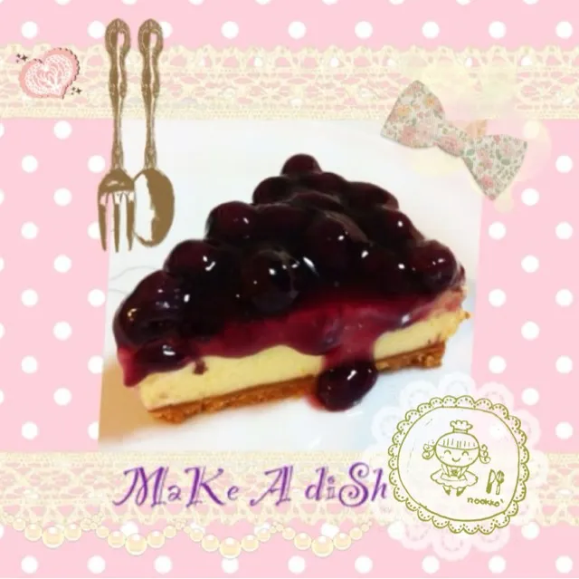 Blueberry NY Cheesecake|Nookkkie <3<3さん