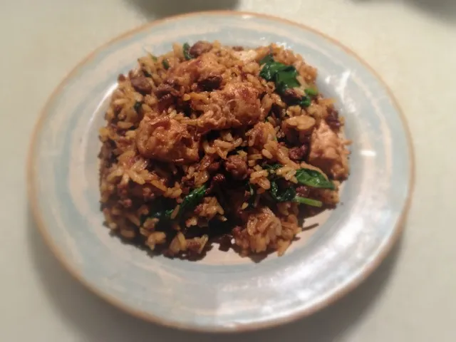 chicken fried rice with vegie|Margaretさん