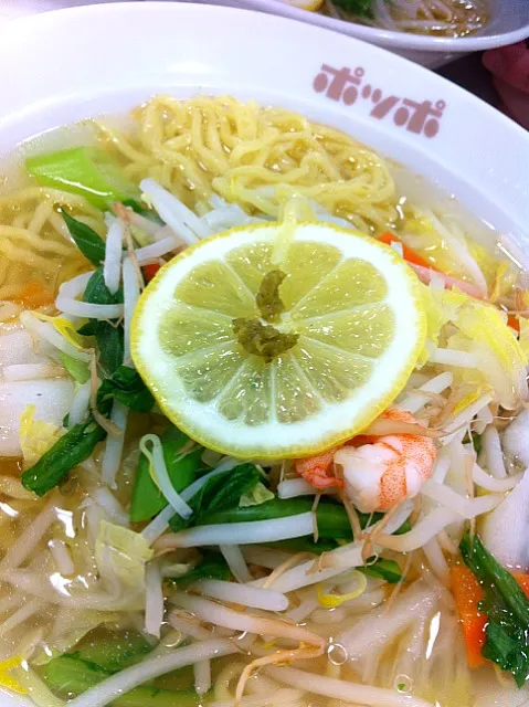 大好きなポッポの柚子塩ラーメン！|あゆさん