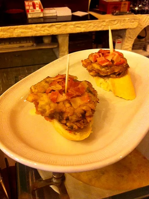 Setas relleno de Bacon y queso|txikita69さん